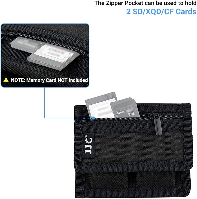 DSLR Battery and Memory Card Holder Pouch - Image 4