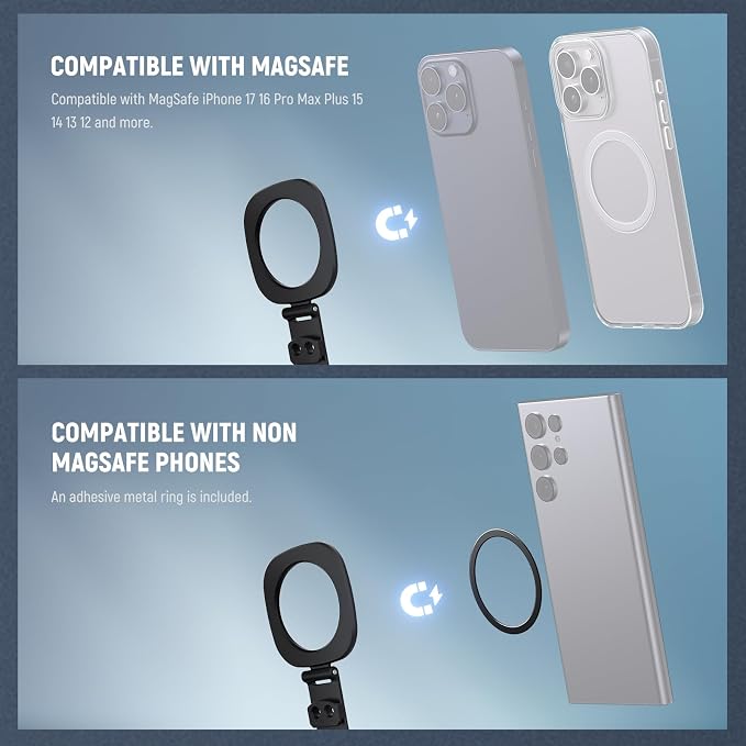 NEEWER Magnetic Phone Tripod Mount Compatible - Image 2