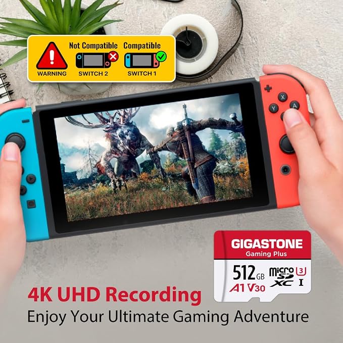 【for Switch 1 Only】 GIGASTONE 512GB Micro SD Card - Image 7