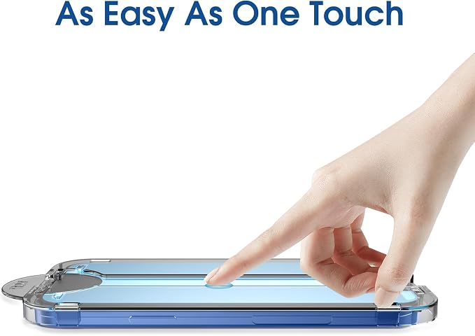 amFilm Auto-alignment OneTouch for Samsung Galaxy S25 6.2'' Screen Protector + - Image 8