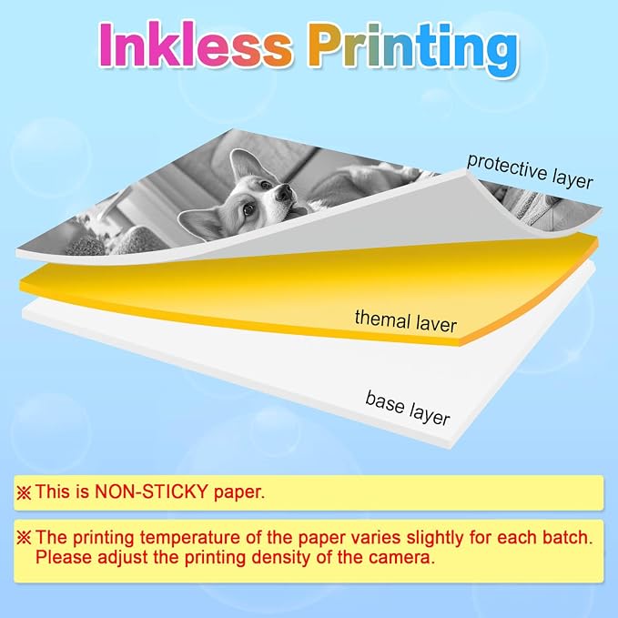 18 Rolls Kids Camera Paper Roll Refill Compatible - Image 11