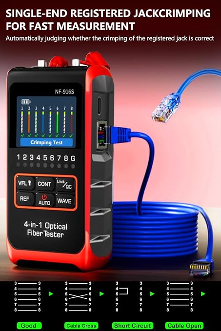 NF-916 Network Cable Tester - Image 6