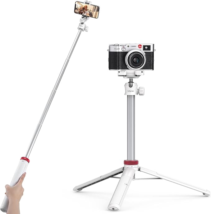 ULANZI MT-44 Extendable Phone Tripod, 360° Ball Head Camera Tripod by ulanzi