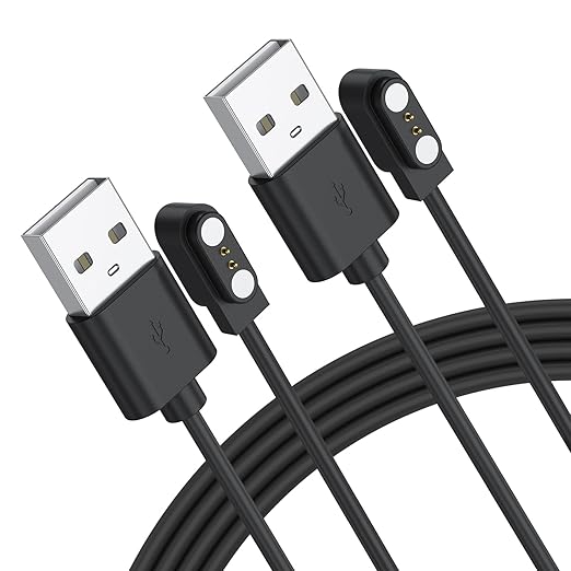 Vancle 2 Pack VeryFit Smartwatch Charger Cable, Magnetic USB Charging Cable by Vancle