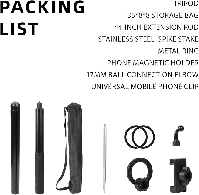 Ground Golf Monopod and Tripod Phone Holder Stand - Image 7