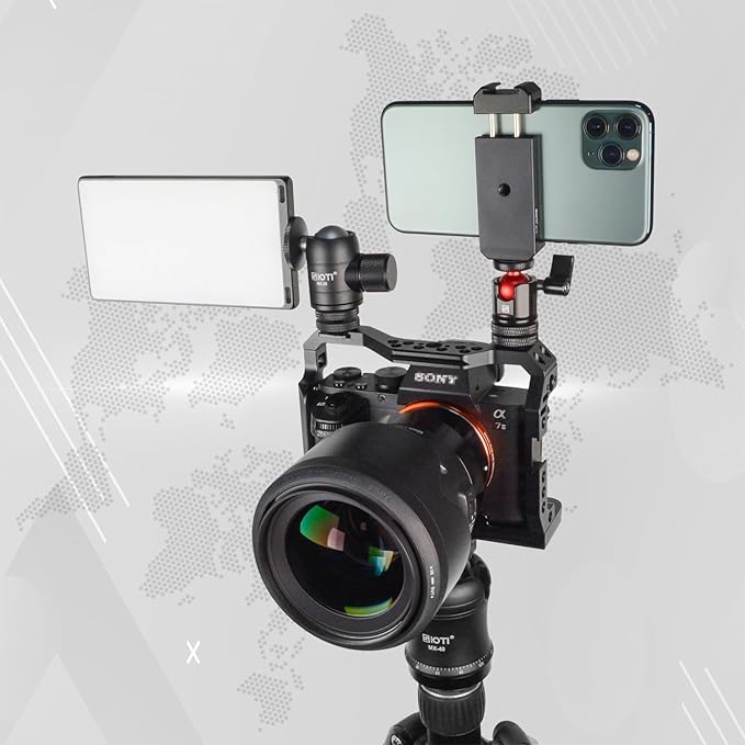SIOTI Tripod Swivel Mini Ball Head, - Image 3