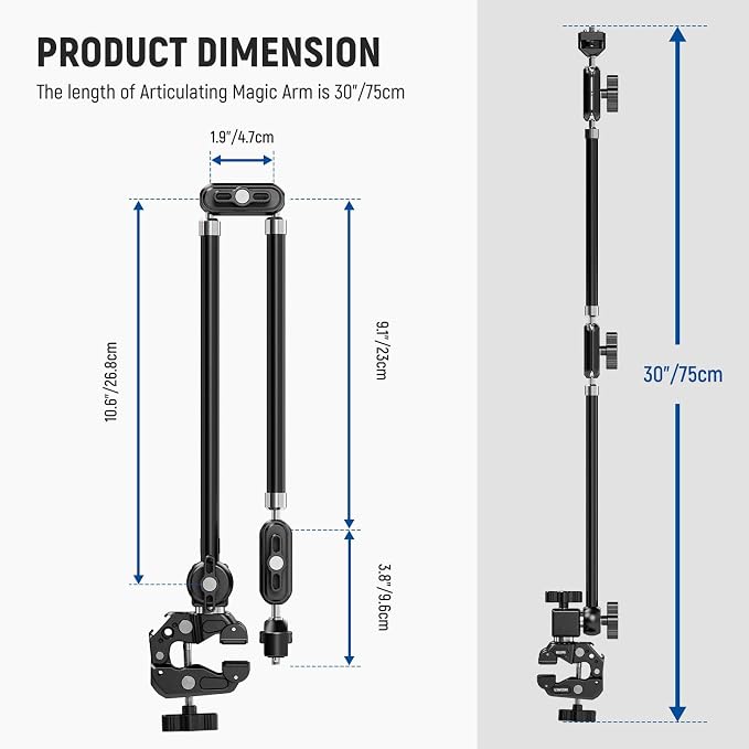NEEWER 30" Articulating Magic Arm - Image 3