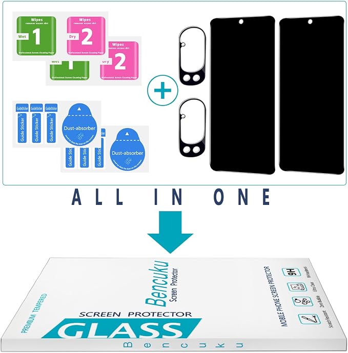 2 Pack Tempered Glass Privacy Screen Protector - Image 7