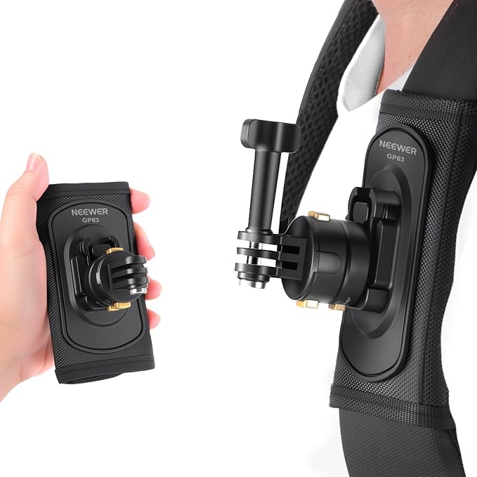 NEEWER Backpack Shoulder Chest Strap Mount Compatible by Neewer