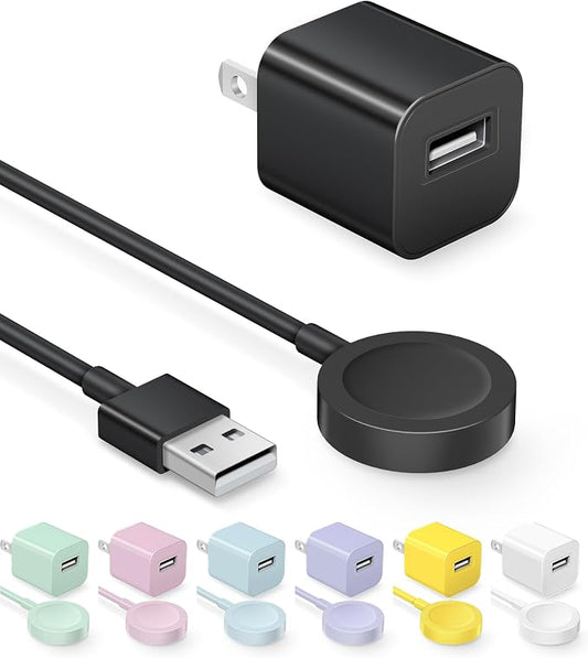 Fast Charger for Apple Watch Charger, Magnetic iWatch Charger to USB A Cable by JUCDEKE