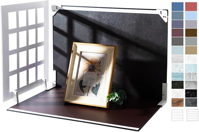 Photo Backdrop Board for Product Photography, 16.5x11.7 Inch Food Photography by Yoocheese