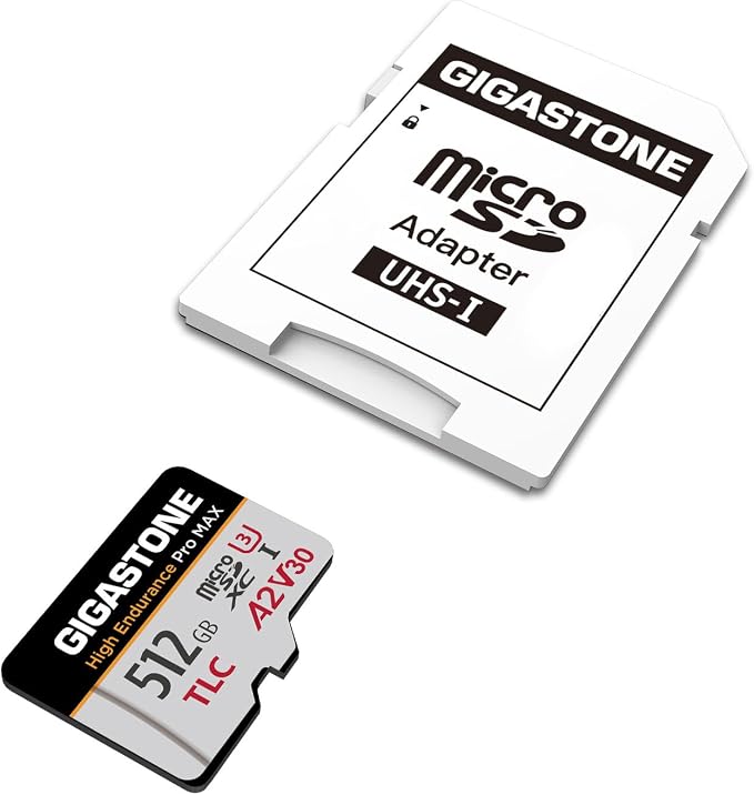 GIGASTONE 512GB Micro SD Card, TLC High Endurance Pro MAX, Speed Up to 180/150 - Image 5