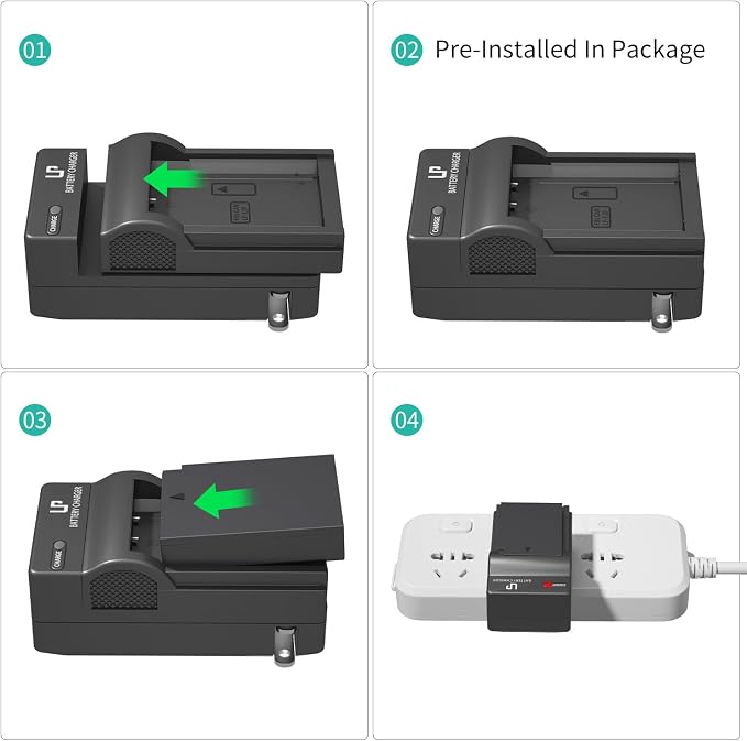LP LP-E10 Battery Charger Pack, Compatible - Image 9