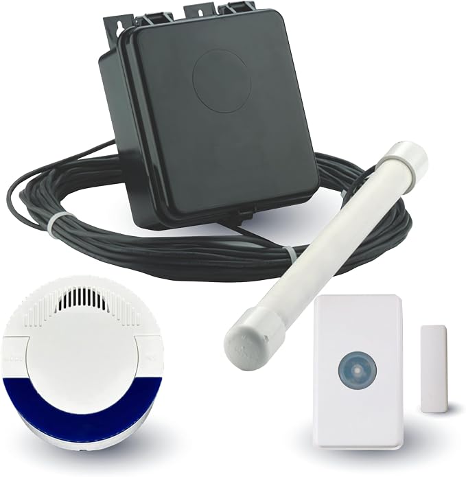Dakota Alert Wireless Driveway Alarm System Complete Kit – DCPA-4000 Vehicle by DakotaAlert