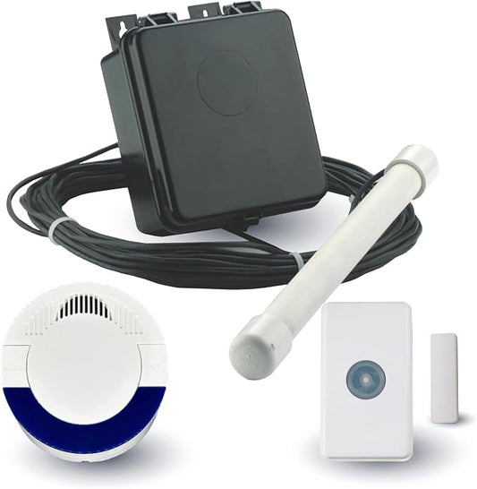 Dakota Alert Wireless Driveway Alarm System Complete Kit – DCPA-4000 Vehicle by DakotaAlert