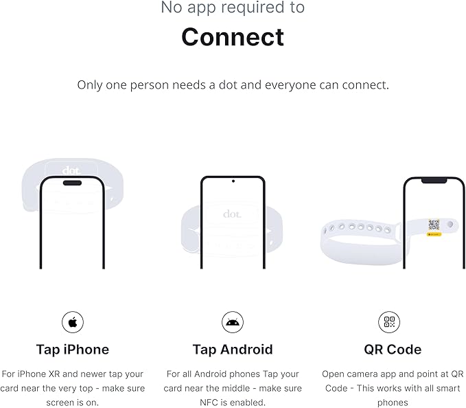 dot. Band - Digital Business Card Wristband - Tap Compatible - Image 5