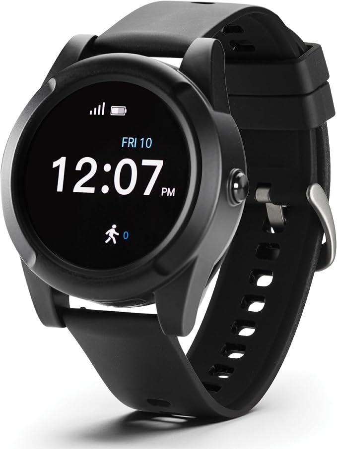 Home & WELLNESS co. SENIOR SAFETY SYSTEM Stride Medical Alert Watch- Assistance by HomeWellnessCo