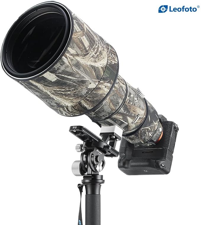 Leofoto MP-326C+VH-10S Monopod and Tilt Head Set, Carbon Fiber, VH-10S Monopod - Image 4