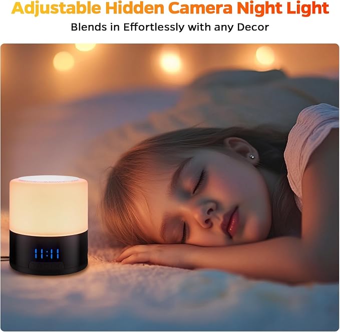 Security Camera Motion Activated Bluetooth Speaker, 270° Viewing Angle - Image 2