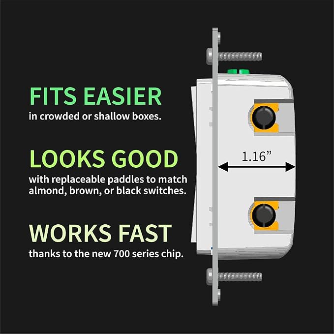 Zooz 800 Series Z-Wave Long Range S2 Dimmer Switch ZEN77 800LR - Image 5