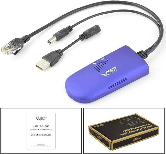 VONETS VAP11G-300 WiFi Bridge 2.4GHz WiFi to Ethernet Convert/WiFi - Image 8