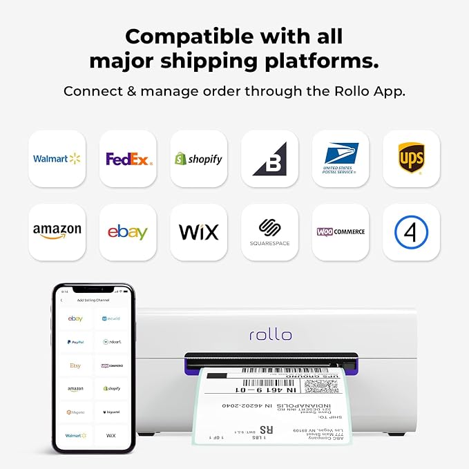 Rollo Wireless Shipping Label Printer - Image 7