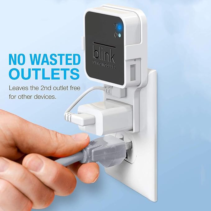 Gresur Outlet Wall Mount for Blink Sync Module 2, Mount Bracket Holder for - Image 2