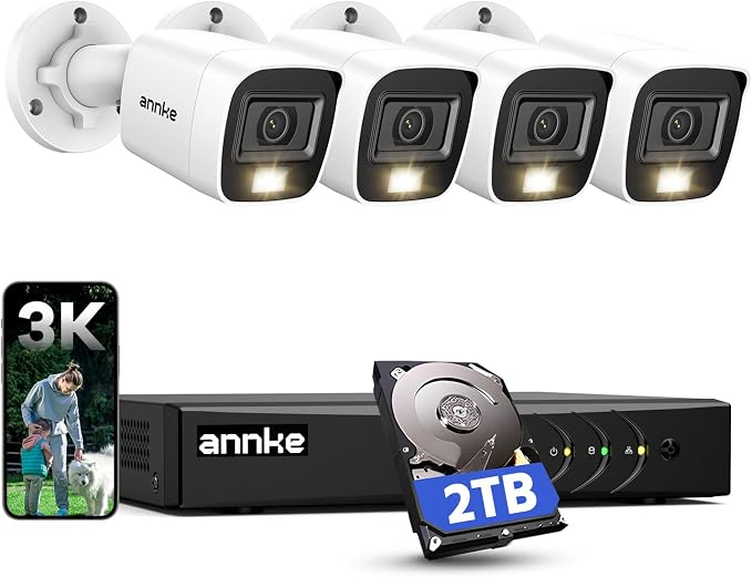 ANNKE 8CH 3K Security Camera System by ANNKE