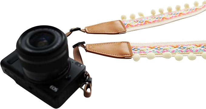 Original Design Personalized Adjustable Camera Strap Super Colorful & Cute - Image 3