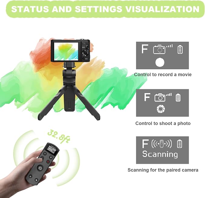Remote Control for Fujifilm Camera, USB-C Rechargeable Wireless Shutter Release - Image 7