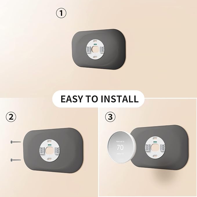 Compatible with Google Nest Thermostat 2020 Wall Plate Cover - Image 6