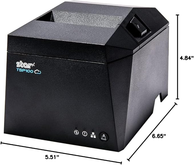 Star Micronics TSP143IVUW Wi-Fi/USB-C/Ethernet Thermal Receipt Printer - Image 18