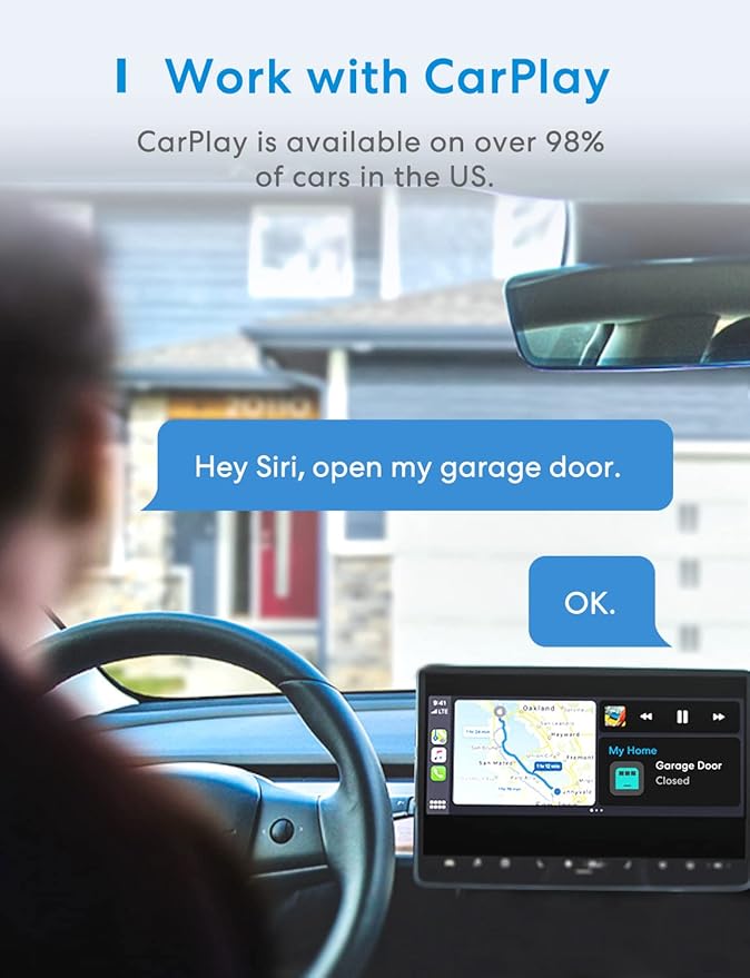 meross Smart Garage Door Opener Remote, Compatible - Image 4