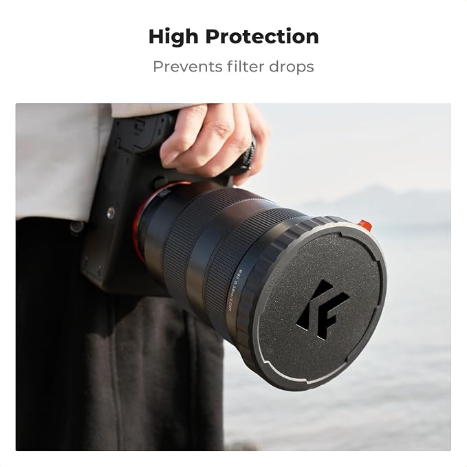 K&F CONCEPT 72mm Variable ND Lens Filter Cap TPU Material. Only - Image 4