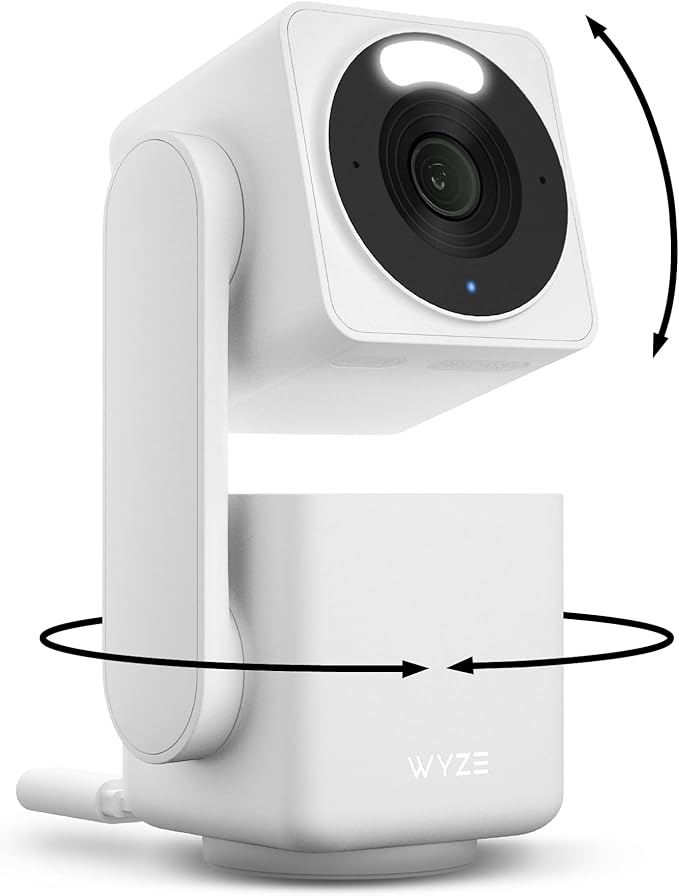 WYZE Cam Pan v4, 4K Smart Security Camera, AI Indoor/Outdoor Cameras by WYZE