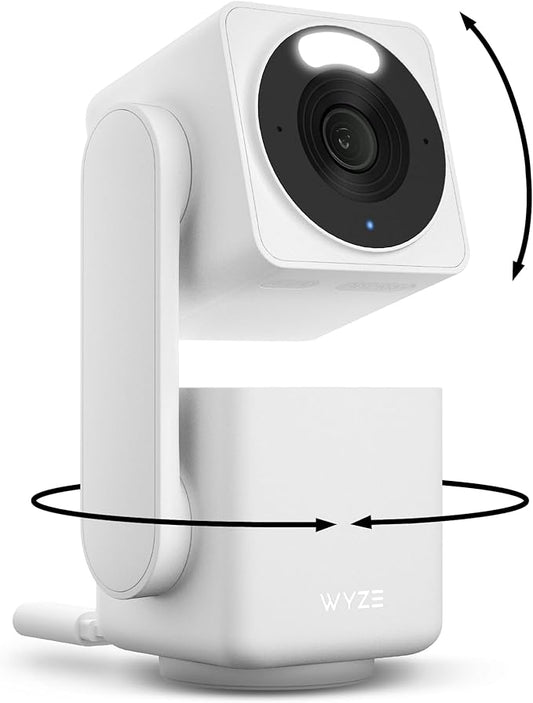 WYZE Cam Pan v4, 4K Smart Security Camera, AI Indoor/Outdoor Cameras by WYZE