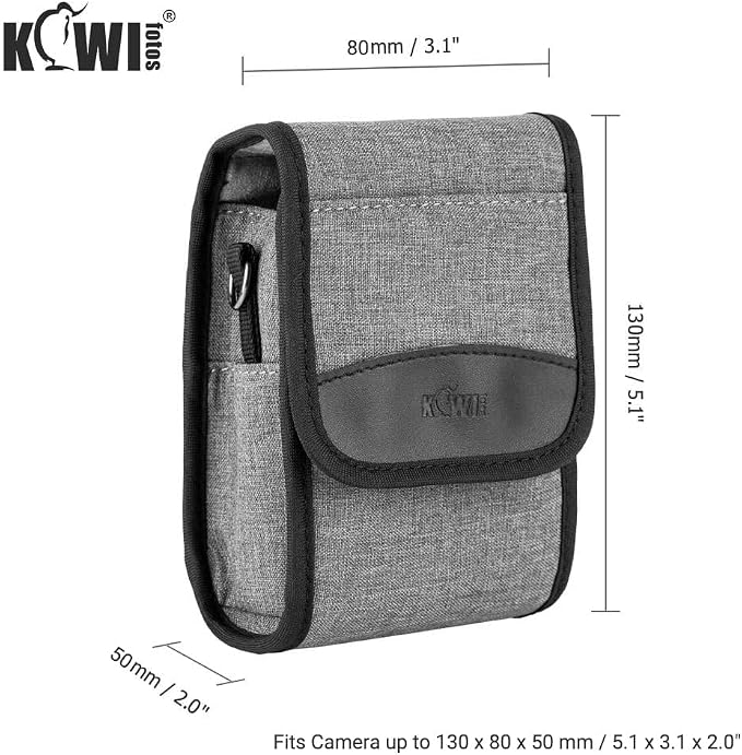 KIWIFOTOS Compact Camera Case Travel Pouch - Image 7
