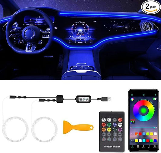 Interior Car LED Strip Lights by QVEVDACAR