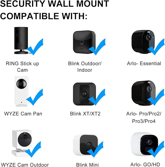 4 Pack Strong Adhesive Wall Mount - Image 2