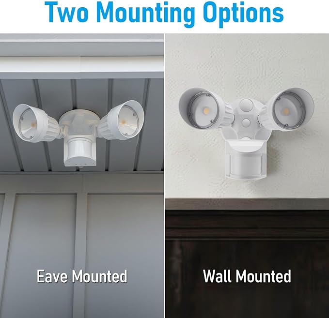 LEONLITE COB LED Security Light, Motion Sensor Outdoor Lights, Dusk to Dawn - Image 7