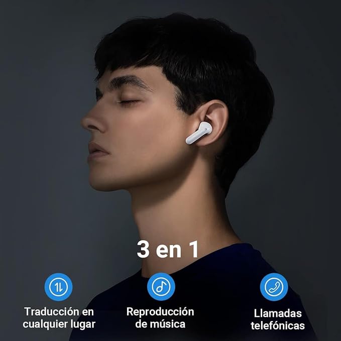 Timekettle M3 3 in 1 Language Translation Earbuds, 43 Languages & 96 Accents - Image 3