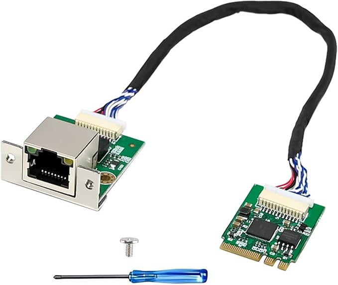 M.2 A+E Key to 2.5G Ethernet Adapter by UEEGO