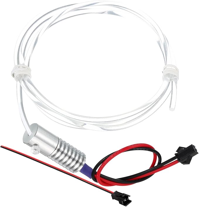 PATIKIL 3mm 1m PMMA Side Glow Fiber Optic Cable Kit, by PATIKIL