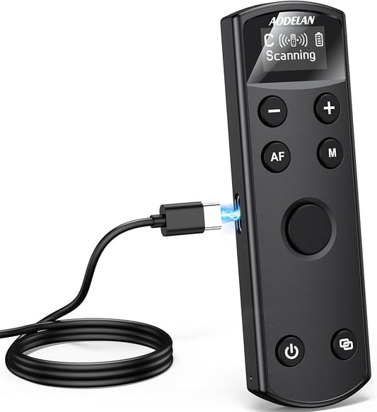 for Canon Rechargeable Wireless Shutter Release, Camera Remote Control by AODELAN