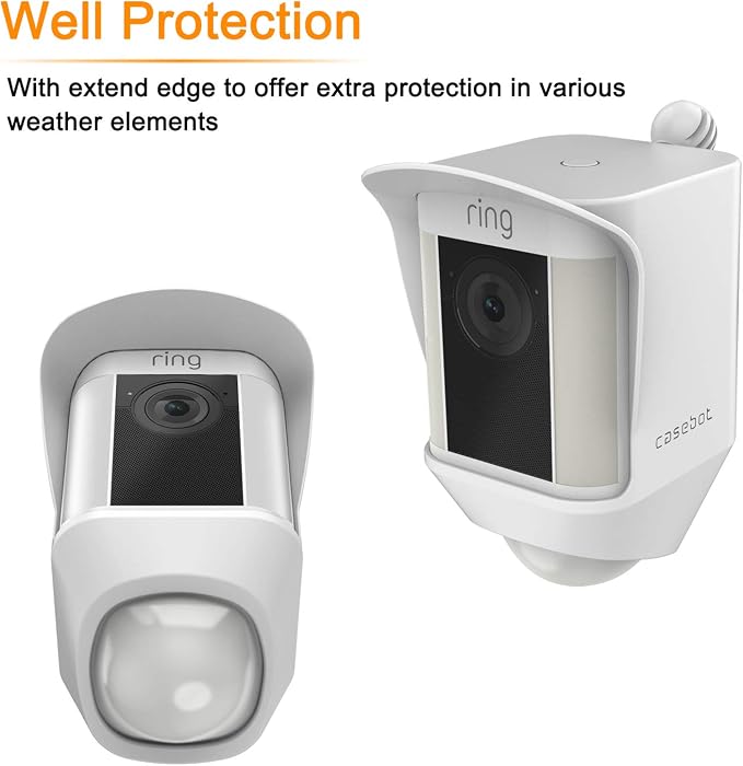 Fintie Silicone Case for Ring Spotlight Cam, Soft Silicone Weather Resistant - Image 3