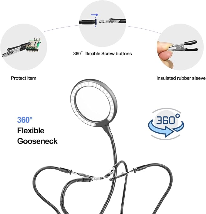 XYK Helping Hands Soldering Station - Image 3