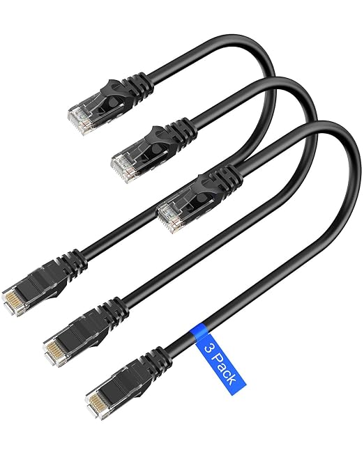 Cat 6 Ethernet Cable 16ft, High Speed 10Gbps Network Cable, UTP 24AWG Flexible by LinkNexa