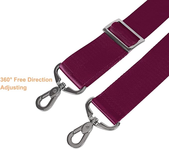 MOSISO 56 inch Shoulder Strap, Adjustable Thick Soft Universal Replacement - Image 2
