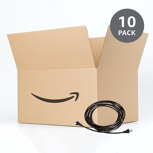 Amazon Basics RJ45 Cat-6 Ethernet Patch Cable, 1Gbps Transfer Speed, 14 Foot - Image 5