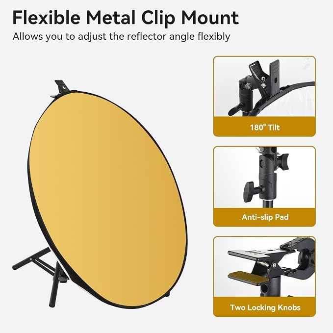 UTEBIT 24"/60cm Reflector Photography - Image 4